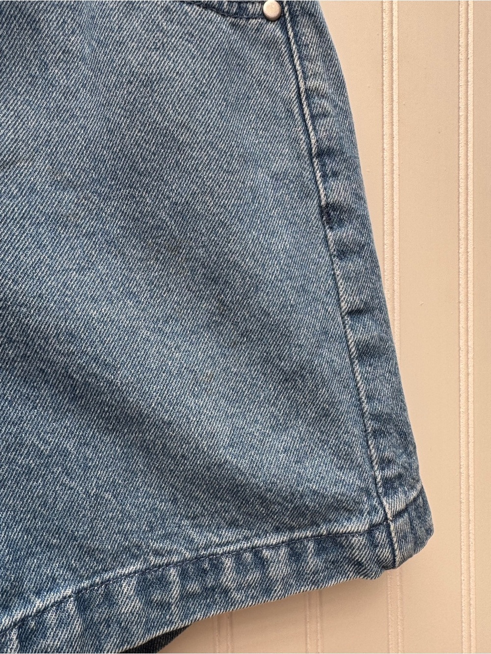AFENDS Seventy-Threes Denim Short Worn Blue 26 - Picture 11 of 11